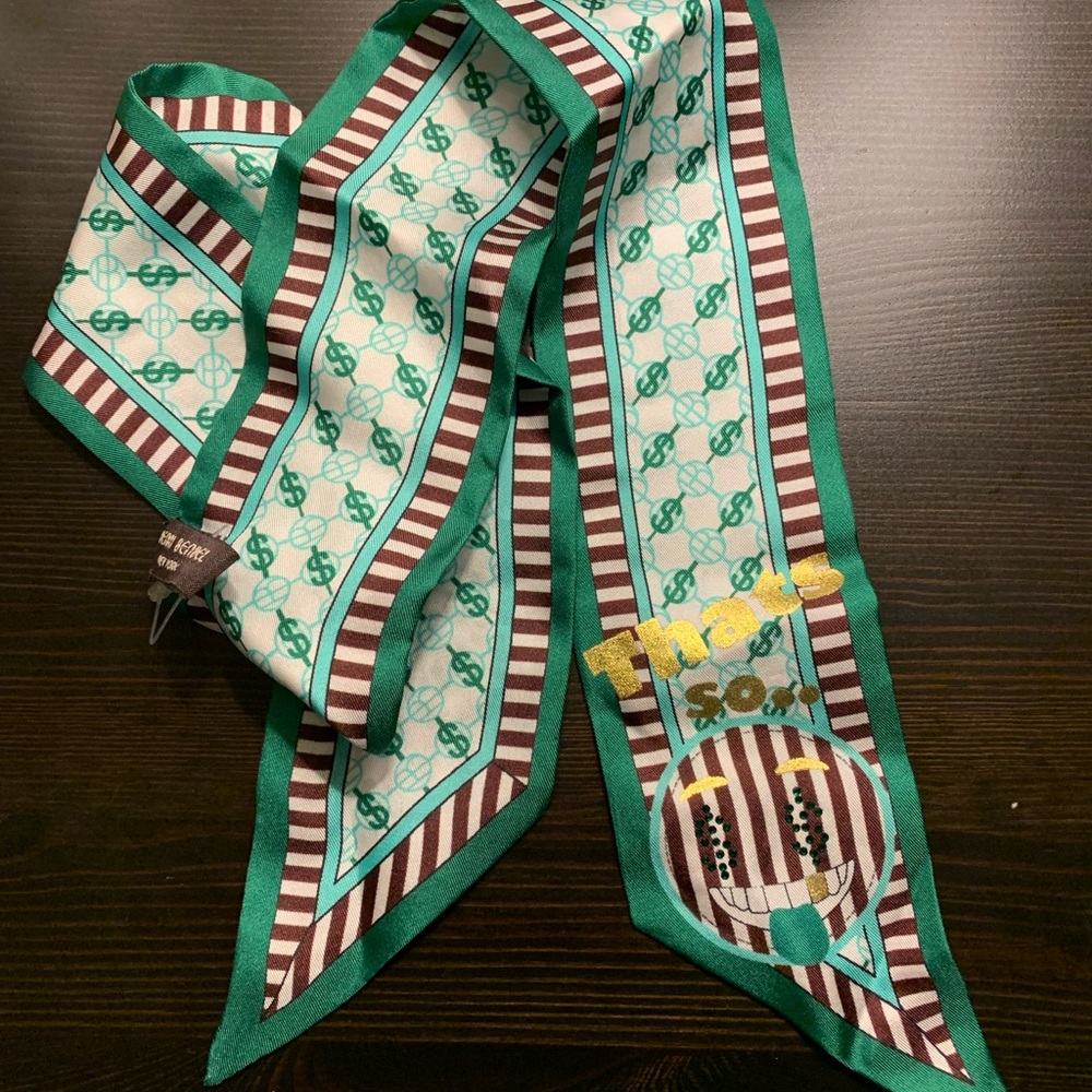 Henri Bendel silk scarf